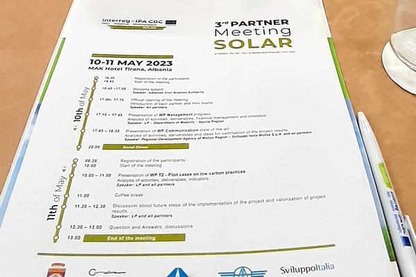 Third partnership meeting in Tirana